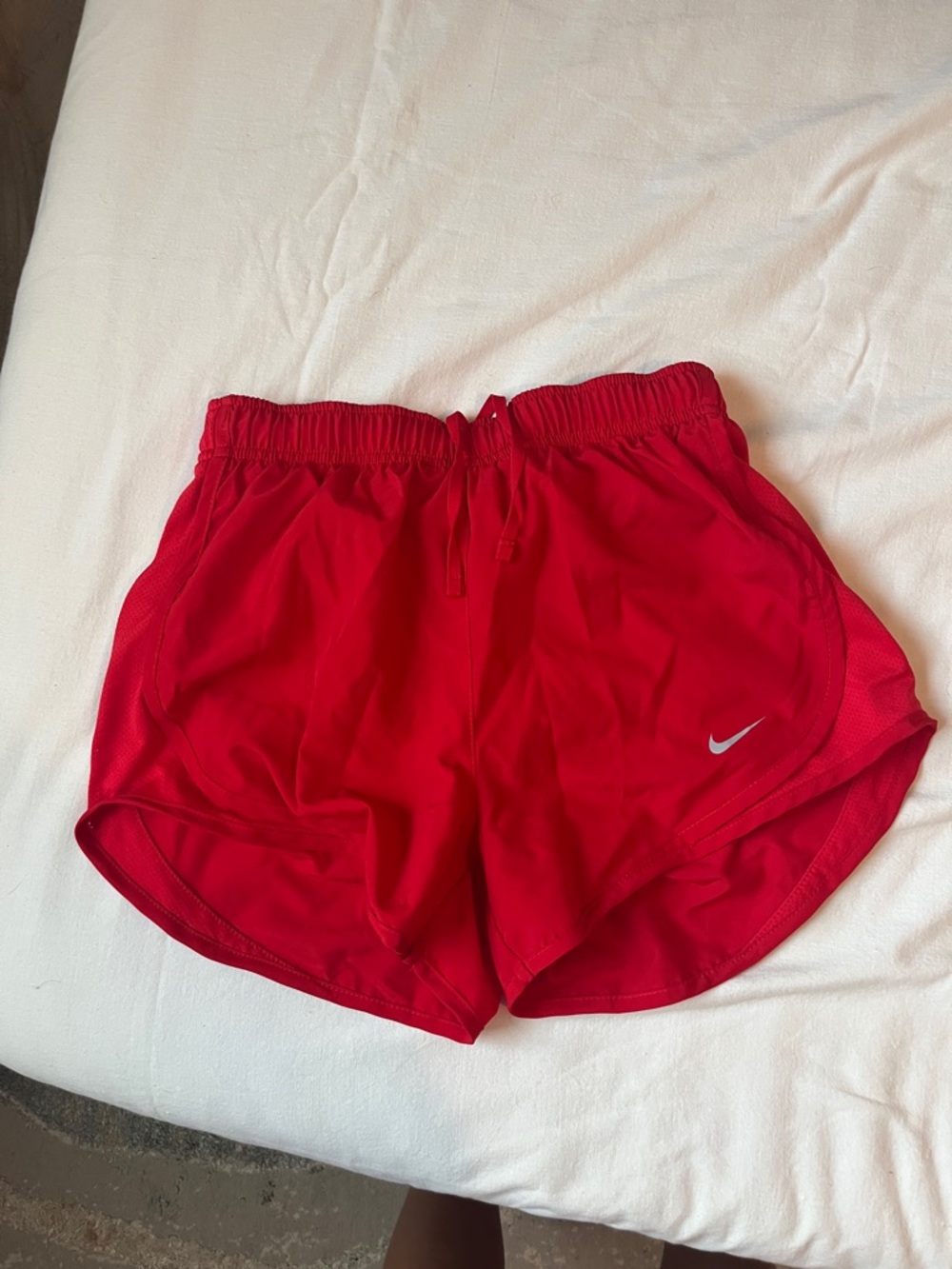 Nike Women’s Red Dri-FIT Athletic Shorts